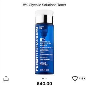 Peter Thomas Roth 8% glycolic solutions toner